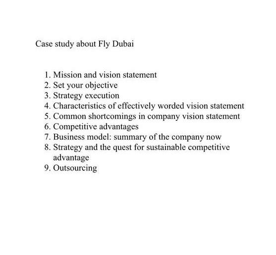 Solved 1. Mission and vision statement 2. Set your objective | Chegg.com