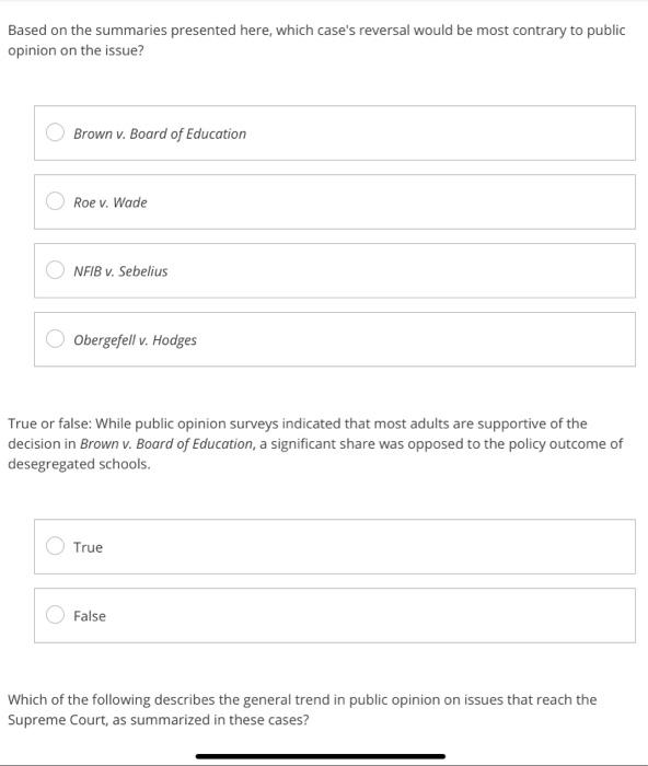 In brown v board of education outlet the supreme court ruled that quizlet