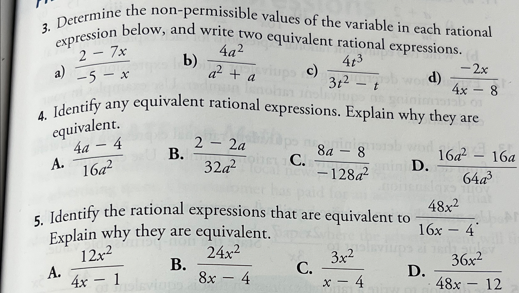 Solved I need help understanding these questions:Determine | Chegg.com