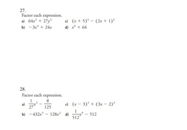 solved-27-factor-each-expression-a-64x-27y-x-5-chegg