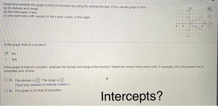Solved 12 Determine whether the graph is that of a function | Chegg.com