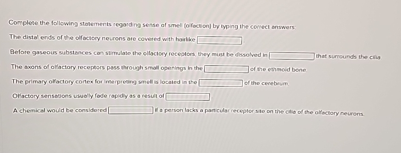 Which Of The Following Statements Regarding Middle Adults Is Correct Solved Complete the following statements regarding sense of | Chegg.com