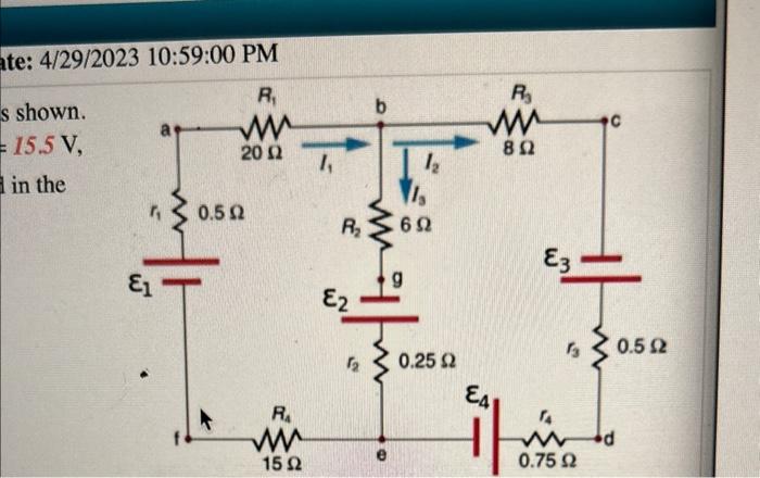 Solved 8 Problem 13 Consider The Circuit In The Figure