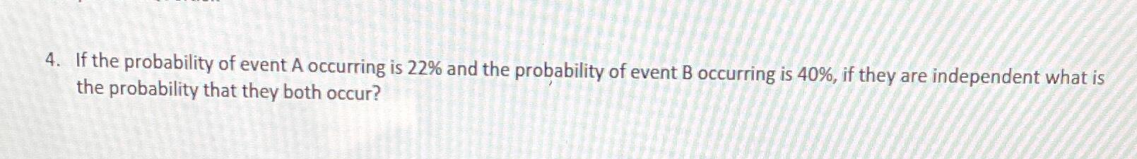 the probability of one event or another occurring is solved using