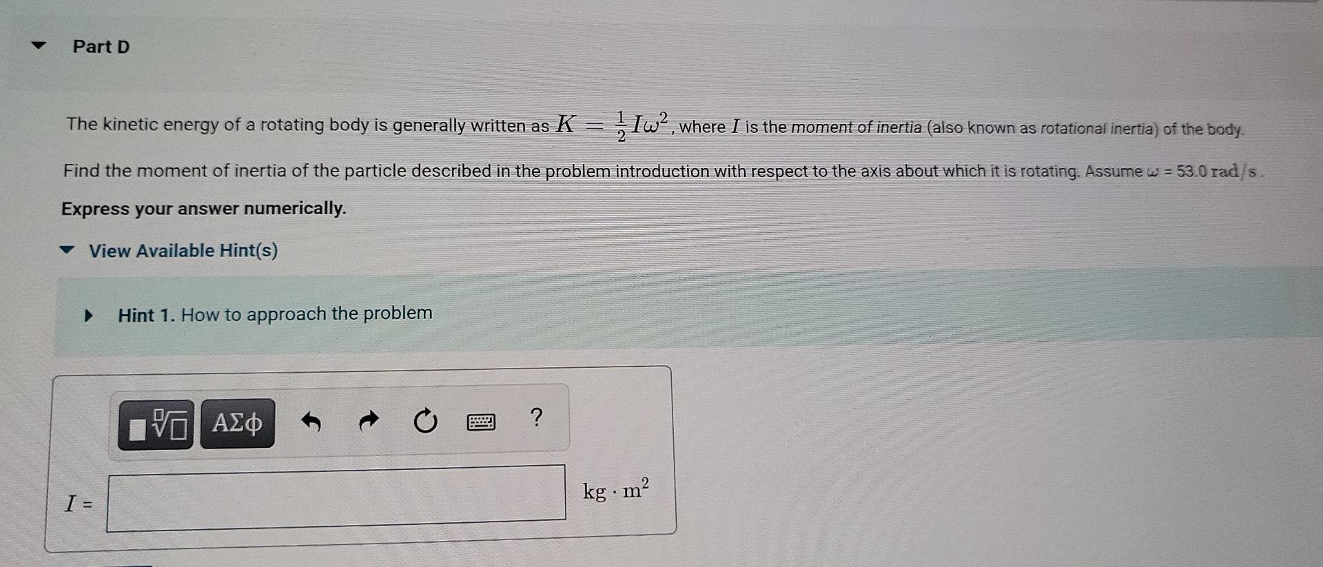 Solved Consider A Particle Of Mass M = 15.0 Kg Revolving | Chegg.com