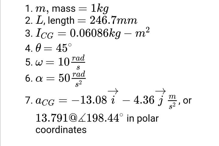 Solved For the rotating bar in the figure 3, we want to | Chegg.com