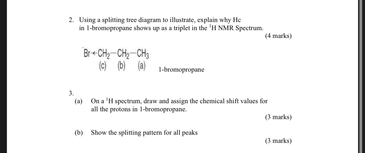 Solved Using a splitting tree diagram to illustrate, explain | Chegg.com