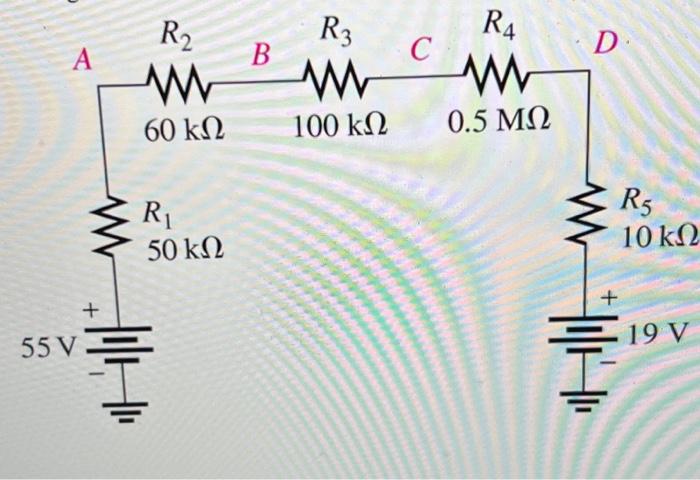 Solved Determine Voltage At Node A, Node B, Node C, And Node | Chegg.com