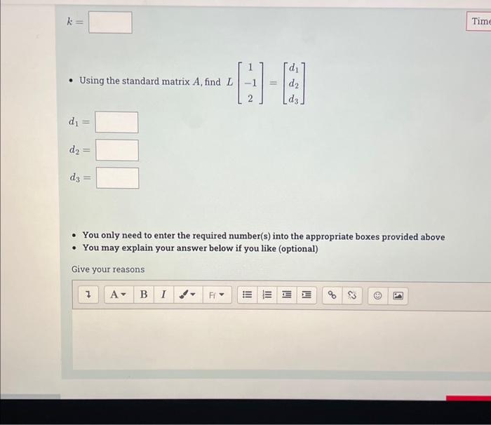 Solved Consider The Linear Transformation | Chegg.com