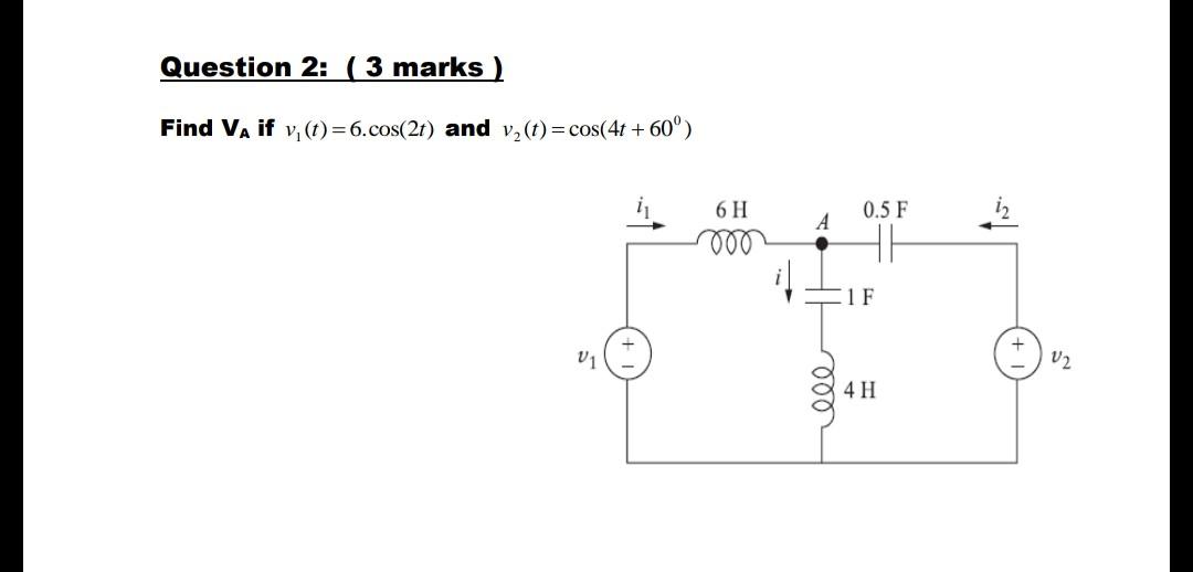 Solved Question 1 3 Marks Obtain The Thevenin And Nor Chegg Com
