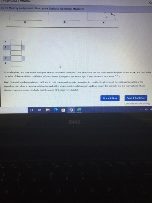 Solved 15. Scatter diagrams and correlation The correlation | Chegg.com