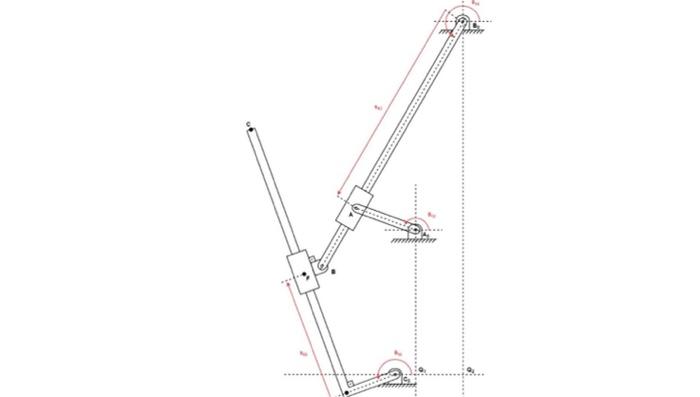 Solved 一中学 Note: Mechanism is drawn unscaled. Consider the | Chegg.com