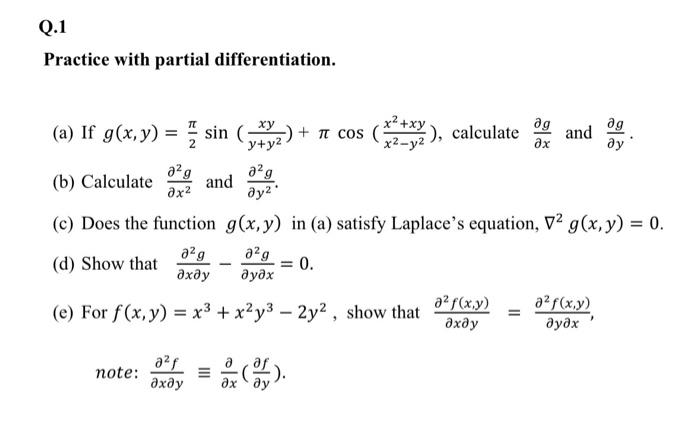 partial differentiation of x power y with respect to y