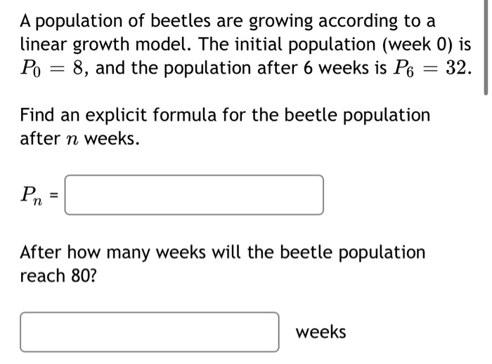 Solved Assume there is a certain population of fish in a | Chegg.com
