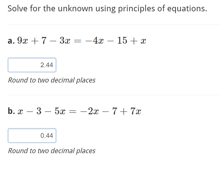 Solved Solve for the unknown using principles of | Chegg.com