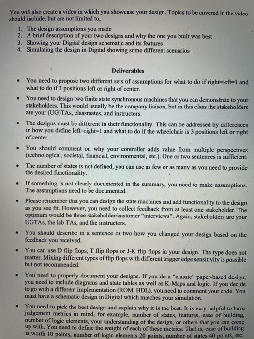 Cse Eee 120 Capstone Design Project Spring 2021 Chegg