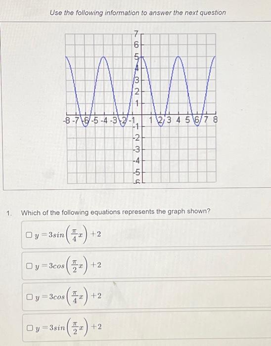 Solved Use The Following Information To Answer The Next 4703