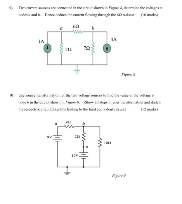 Solved 1) The total charge (9) entering a circuit element is | Chegg.com
