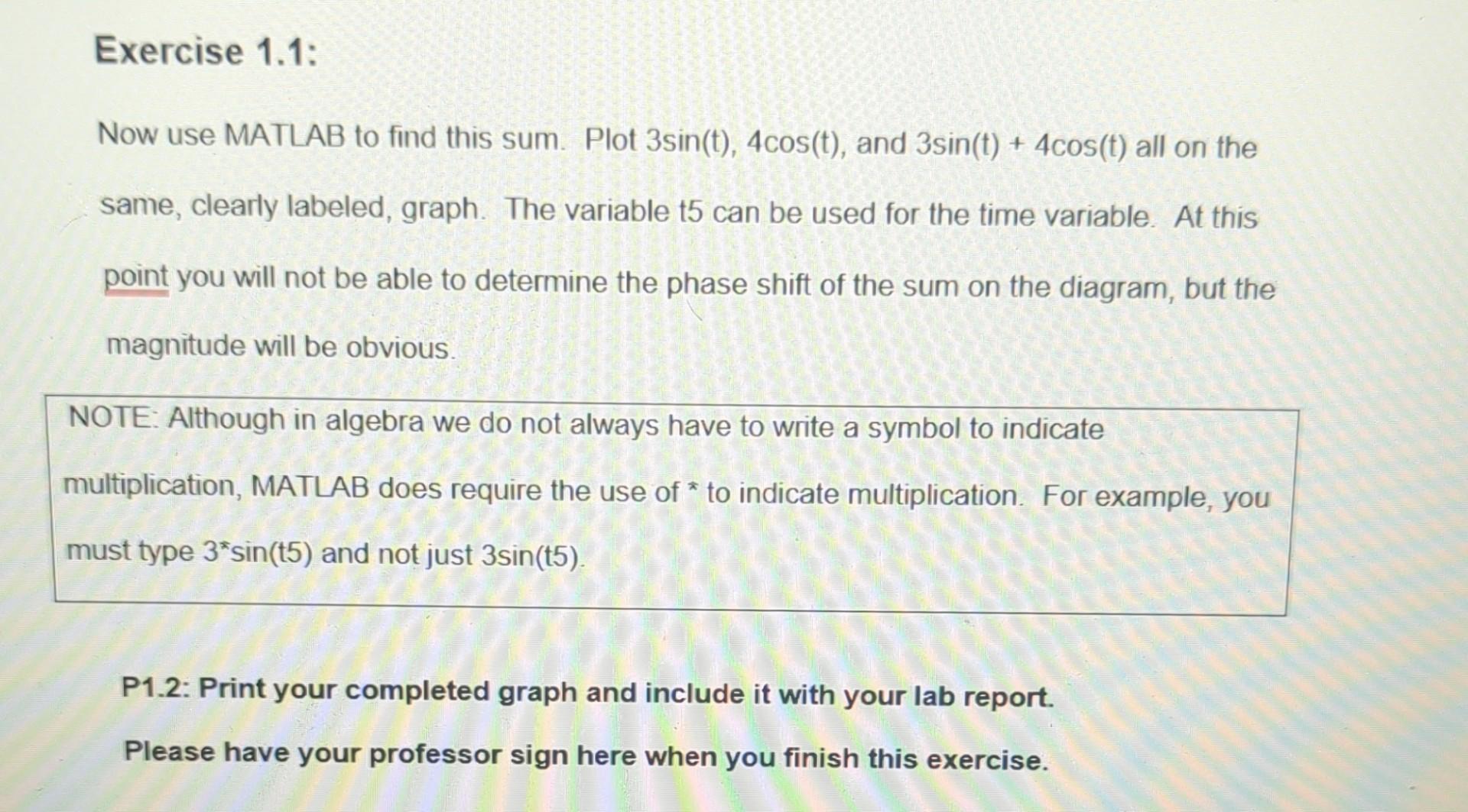 Solved Now use MATLAB to find this sum. Plot | Chegg.com