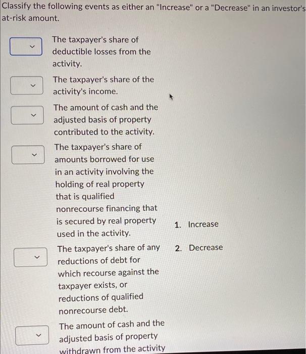 solved-classify-the-following-events-as-either-an-increase-chegg