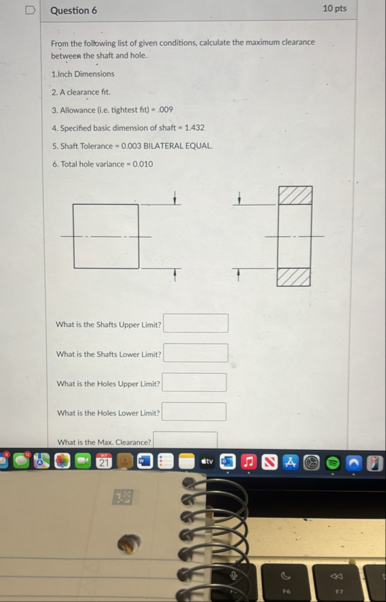 Solved 10 ptsQuestion 6From the following list of given | Chegg.com