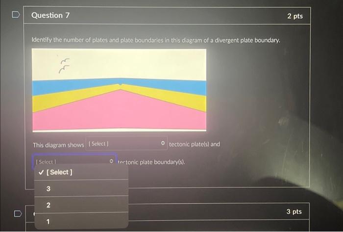 Solved Question 7 Identify the number of plates and plate | Chegg.com