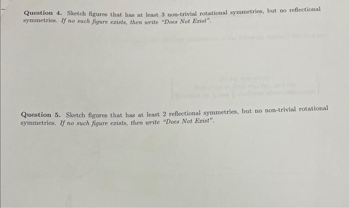 Solved Question 4. Sketch figures that has at least 3 | Chegg.com