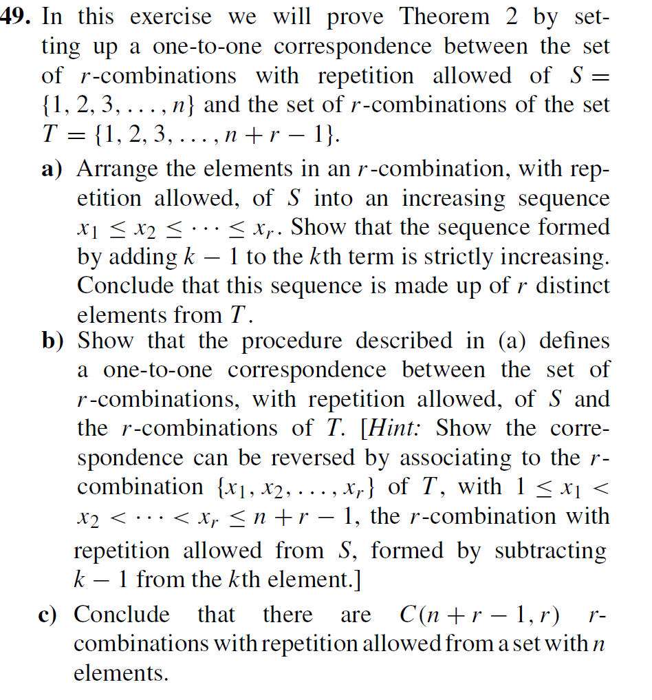 Solved In this exercise we will prove Theorem 2 ﻿by setting