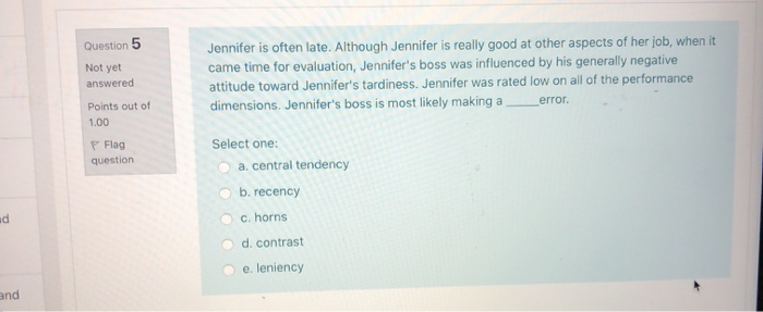 Question 1 Meta-analytic Research On The Relationship | Chegg.com