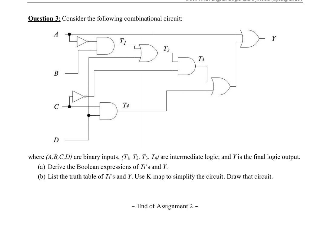 Solved Question 1: Simplify the following Boolean function | Chegg.com