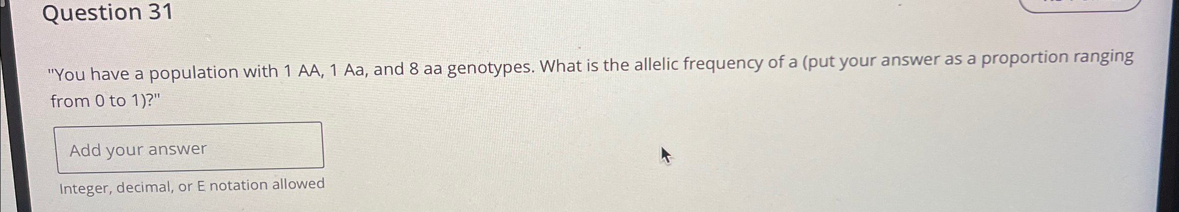 Solved Question 31