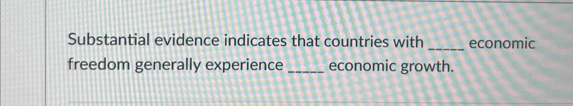 Solved Substantial evidence indicates that countries with | Chegg.com