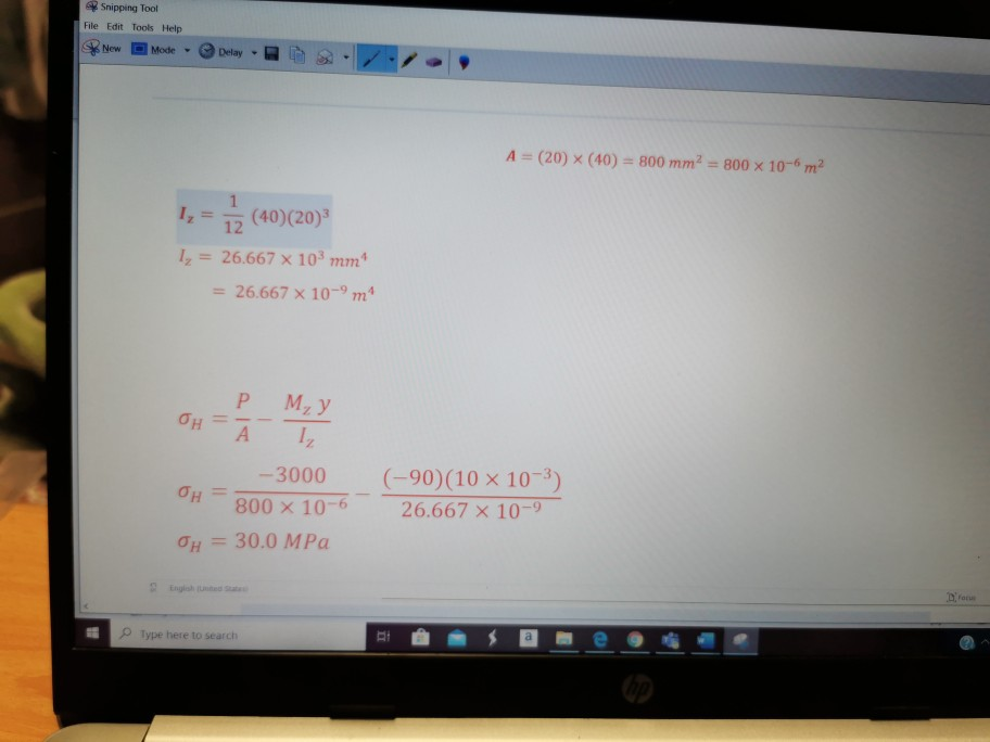 Solved the workings out of the answer should look a bit like | Chegg.com