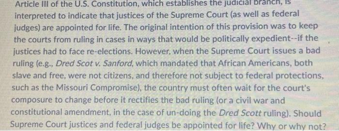 Article iii us clearance constitution