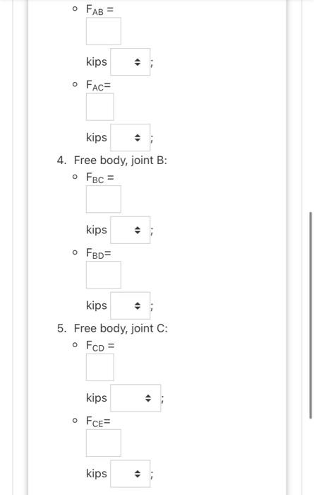 Solved Determine the force in each member of the Warren | Chegg.com