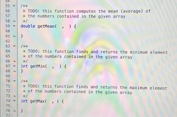 Solved Activity 3: Static Arrays Navigate back to the | Chegg.com