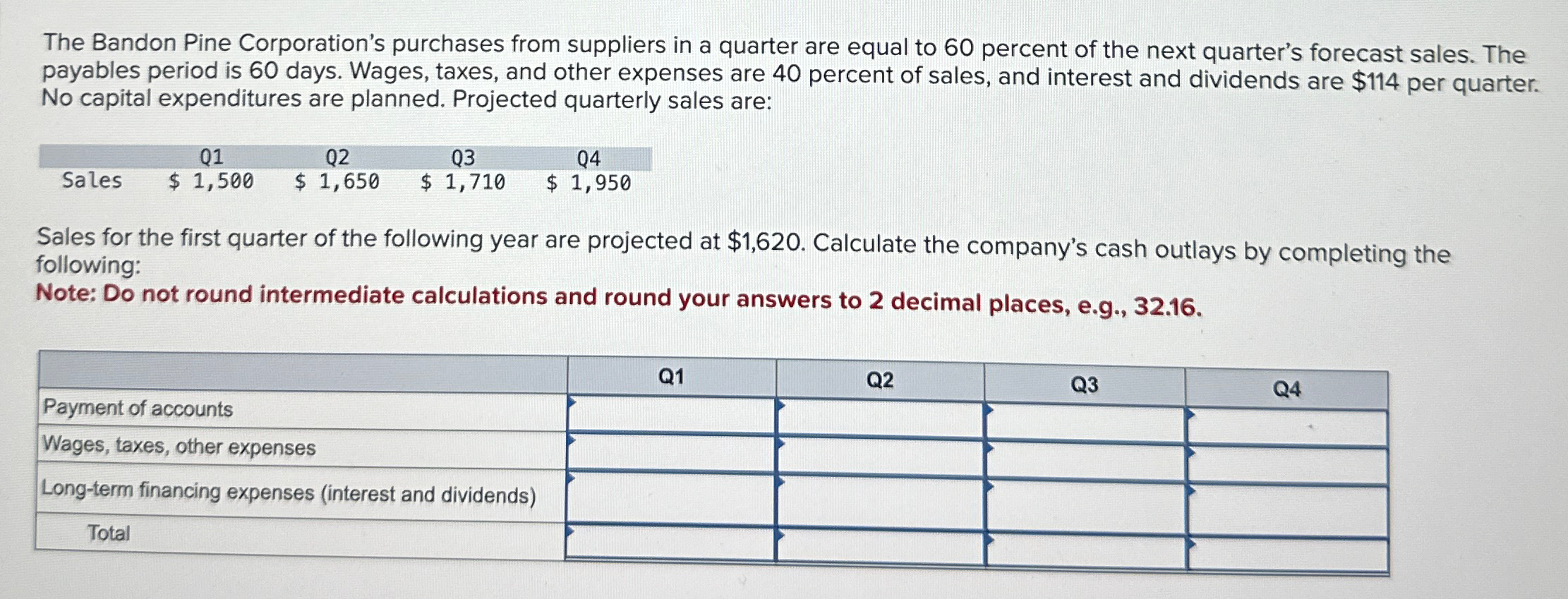 solved-the-bandon-pine-corporation-s-purchases-from-chegg