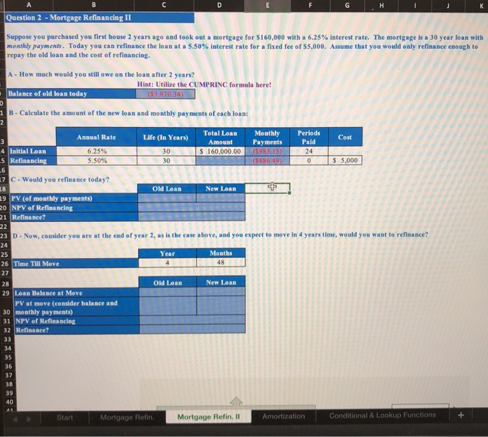 Find All Values For The Light Blue Boxes Using Exc Chegg Com