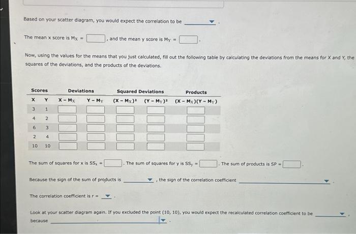 Solved Suppose you are given the following five pairs of | Chegg.com
