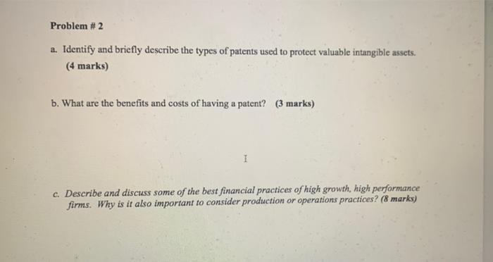 Solved Problem #2 A. Identify And Briefly Describe The Types | Chegg.com