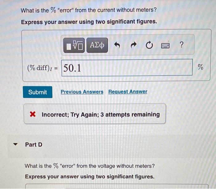 Solved What does the ammeter read? Express your answer to