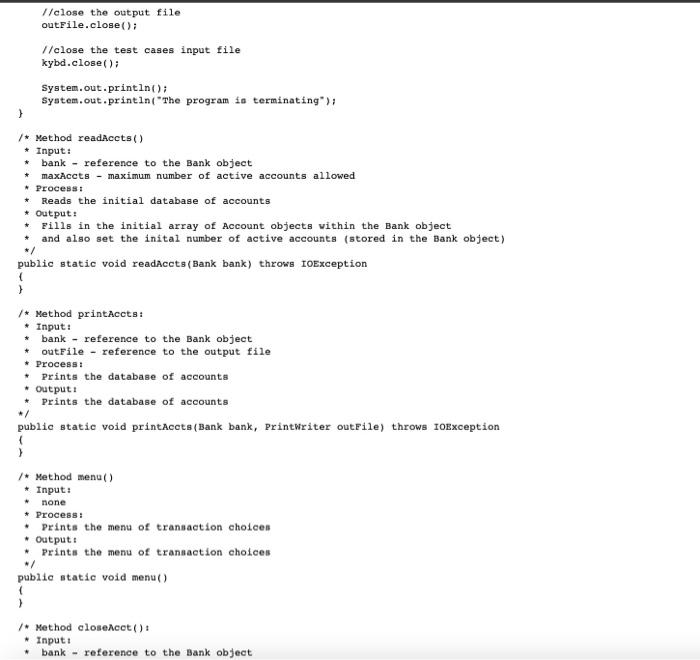 Solved THIS PROBLEM MUST BE SOLVED IN JAVA, BELOW IS THE | Chegg.com