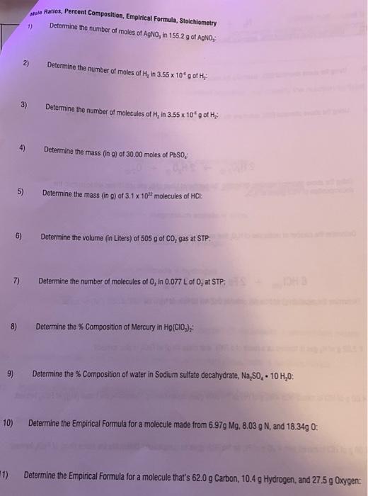 Solved Male Ratios, Percent Composition, Empirical Formula,