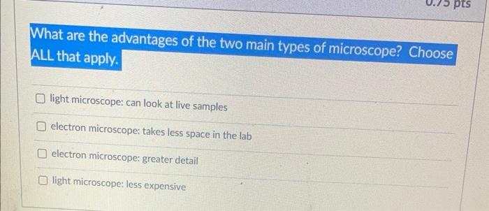 Solved What Are The Advantages Of The Two Main Types Of Chegg Com   Image