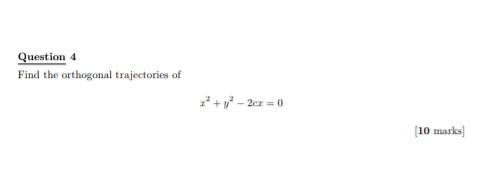 Solved Question 1 Consider The Following Differential | Chegg.com