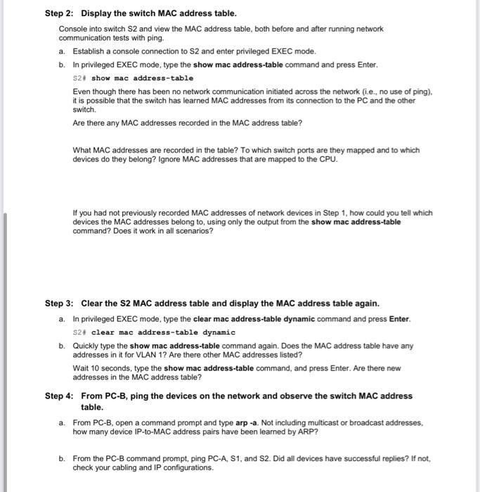 solved-lab-3-viewing-the-switch-mac-address-table-topology-chegg
