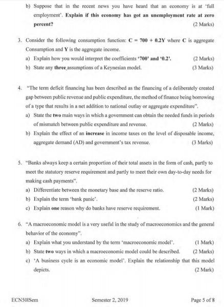 Solved Section A Multiple Choice (15 Marks) There are 15 | Chegg.com