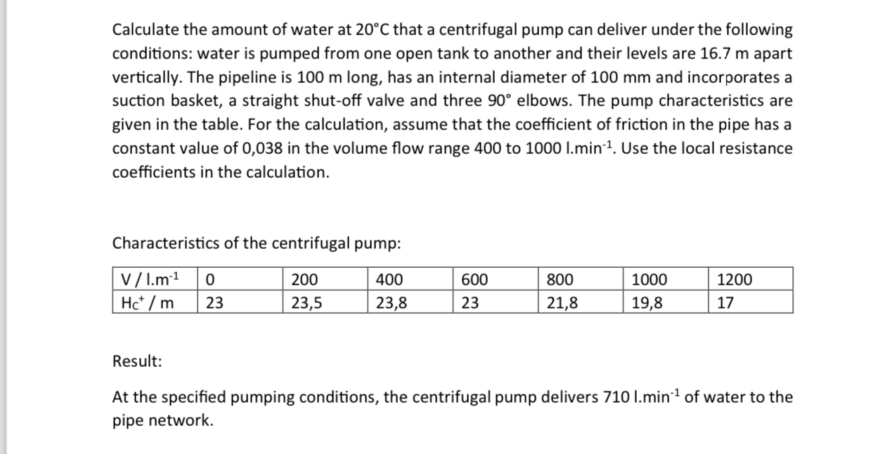Solved Calculate the amount of water at 20°C ﻿that a | Chegg.com