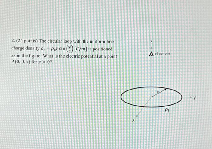 Solved 1. (25 Points) A Vector Function Is Given As E = F(z³ | Chegg.com