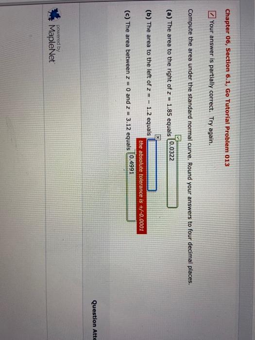 Solved Chapter 06, Section 6.1, Go Tutorial Problem 013 Your | Chegg.com